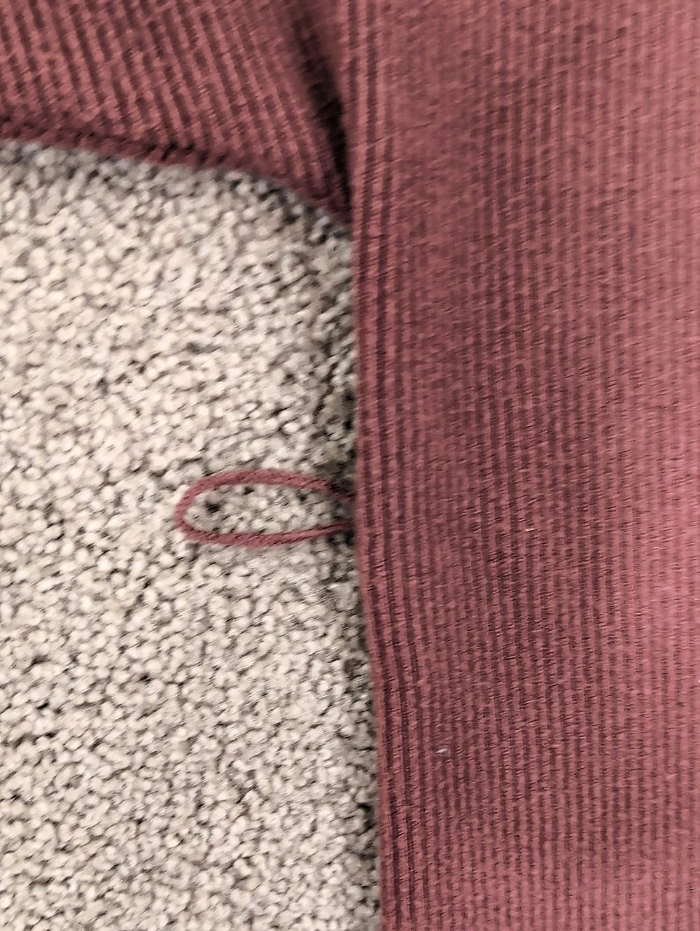 Express Ribbed Cardigan in Blush Size Medium - Picture 4 of 5